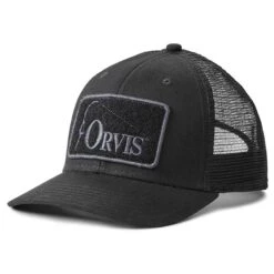 CASQUETTE HOMME ORVIS RIPSTOP COVERT TRUCKER - NOIR